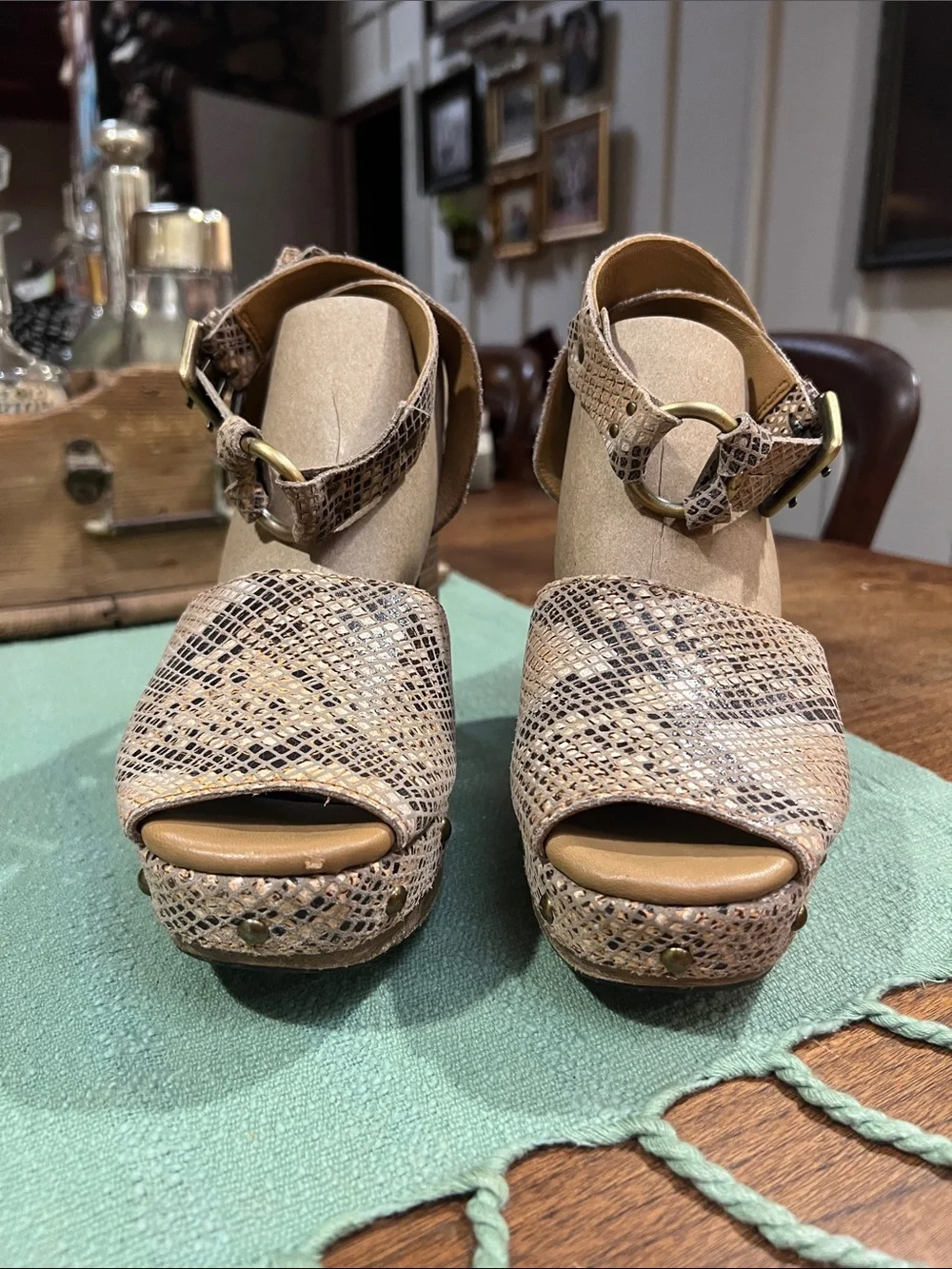 Free People chunky platform